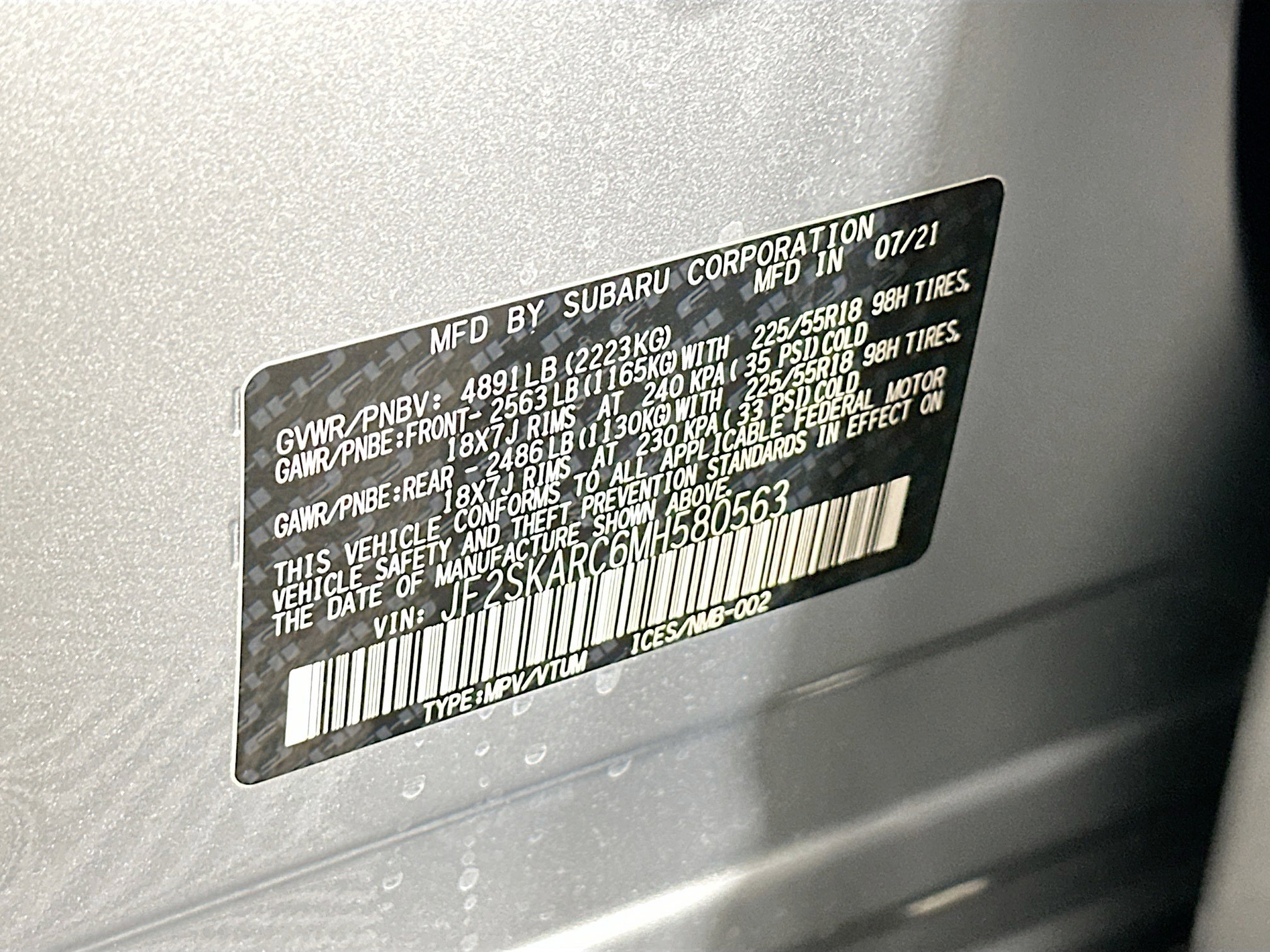 Used 2021 Subaru Forester Sport w/ Popular Package #2 image 12