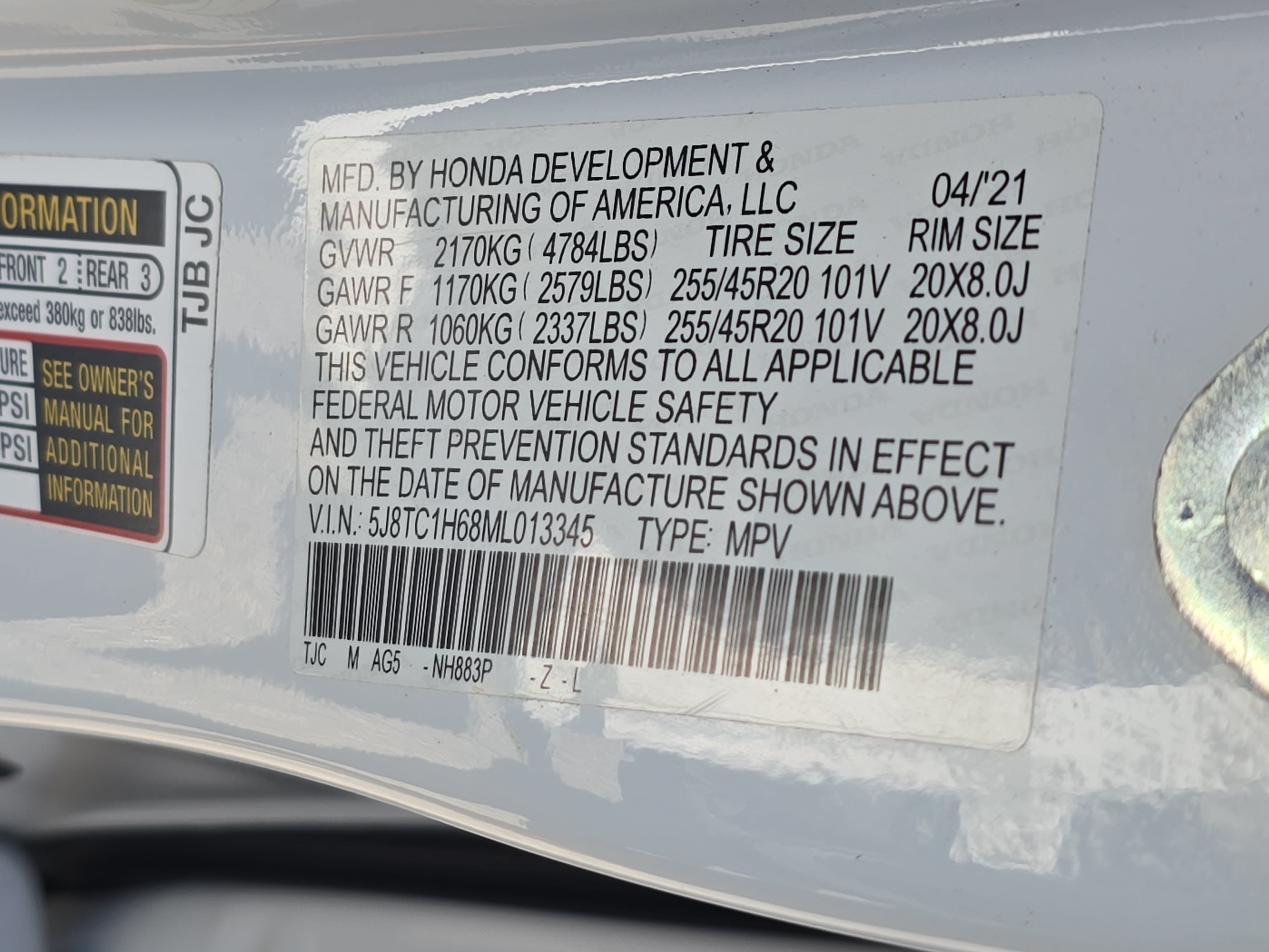 Used 2021 Acura RDX w/ Advance Package FWD image 36