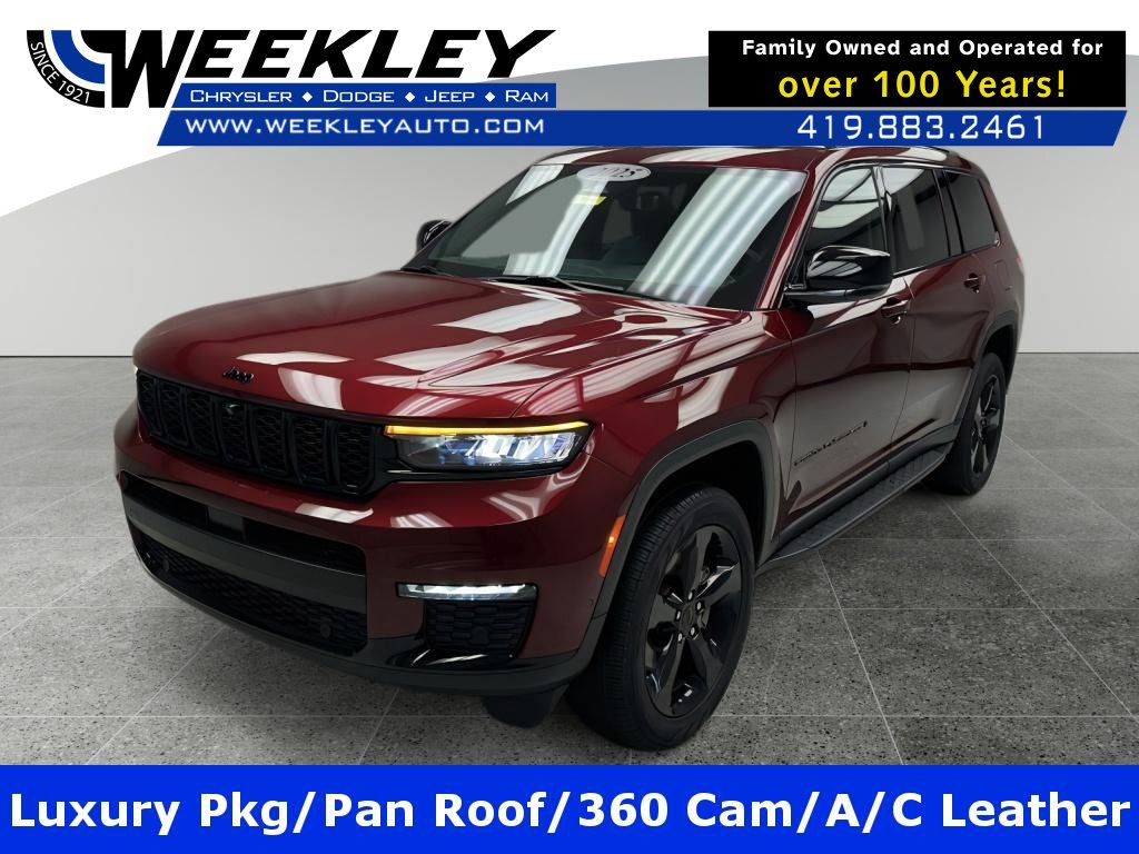 Used 2025 Jeep Grand Cherokee L Limited w/ Luxury Tech Group II AWD/4WD image 1
