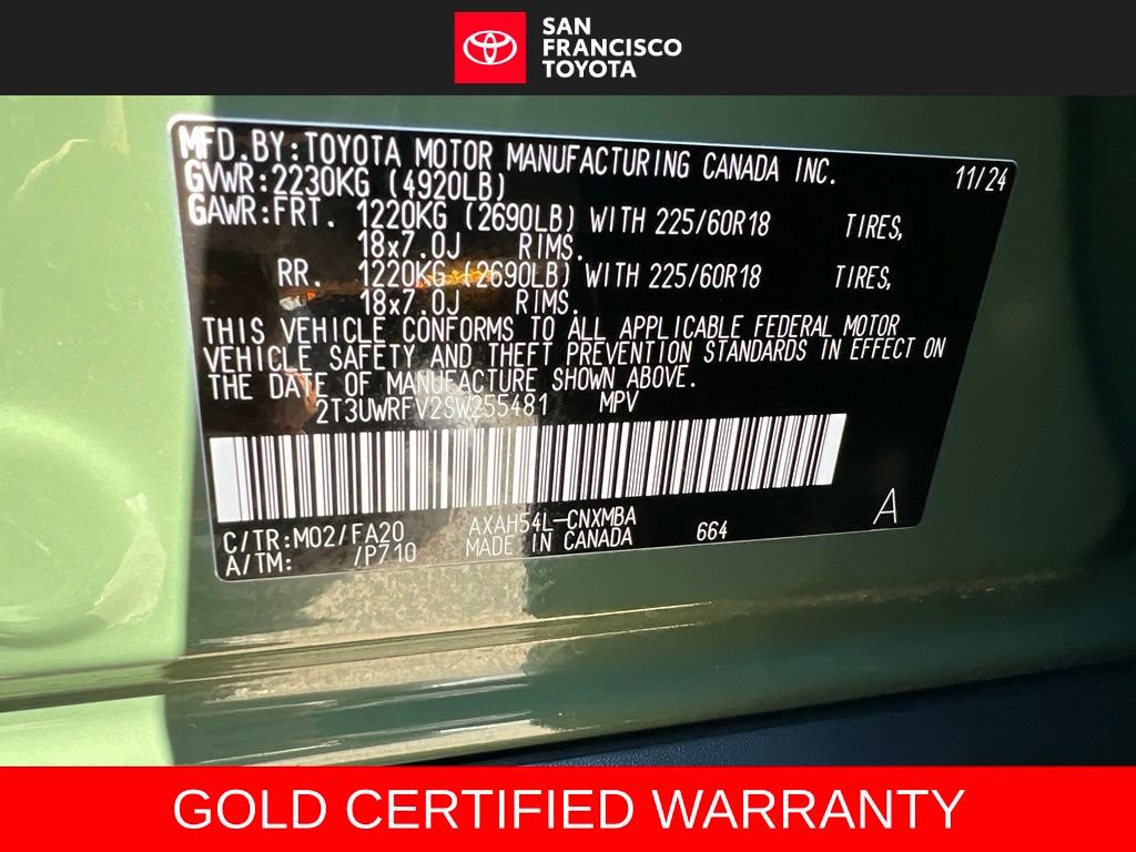 Certified 2025 Toyota RAV4 LE AWD/4WD image 41