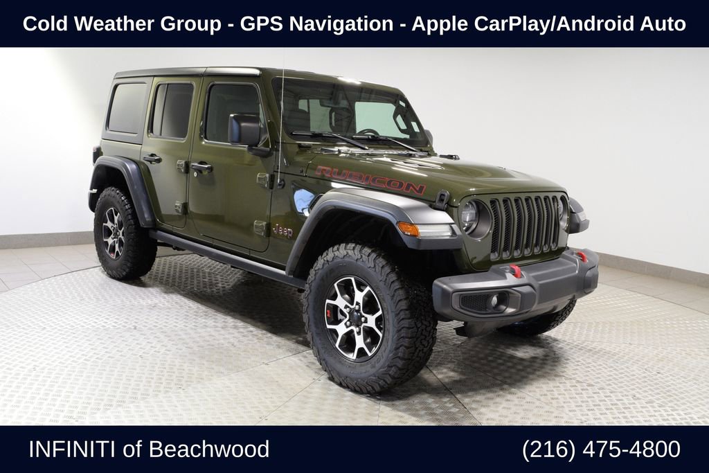 Used 2021 Jeep Wrangler Unlimited Rubicon AWD/4WD image 1