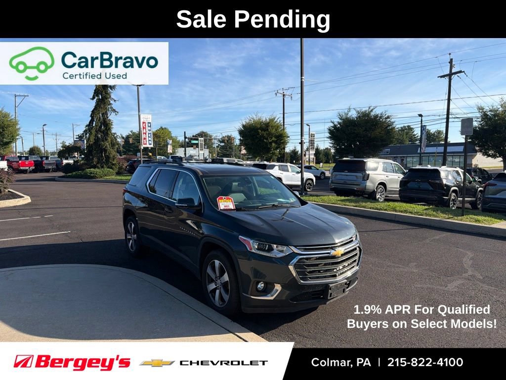 Certified 2020 Chevrolet Traverse LT w/ LT Premium Package