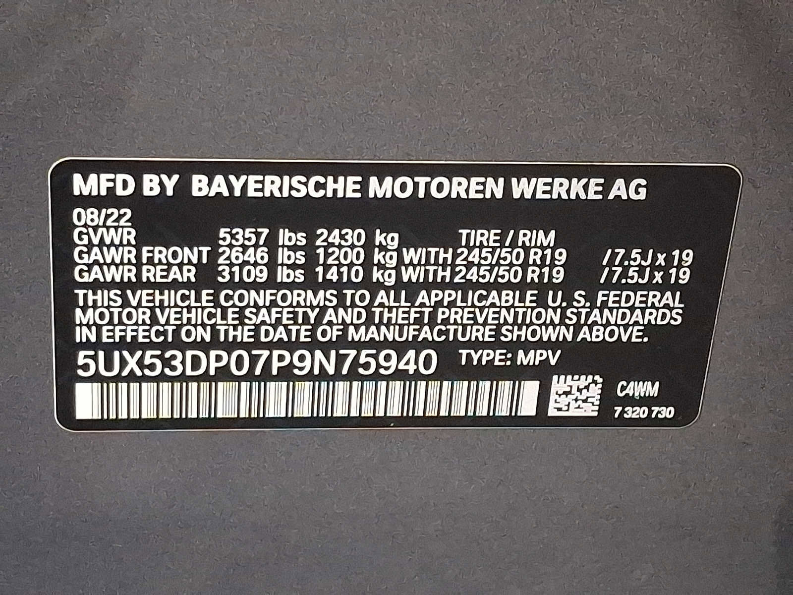 Used 2023 BMW X3 xDrive30i w/ Premium Package image 27