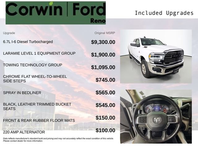 Used 2020 RAM 2500 Laramie AWD/4WD image 3