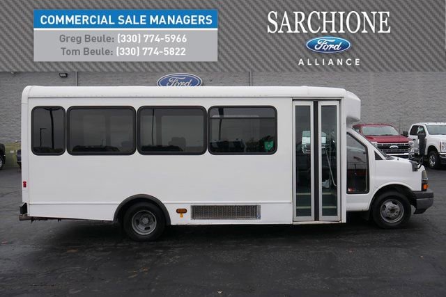 Used 2014 Chevrolet Express 4500 w/ Shuttle Bus Package