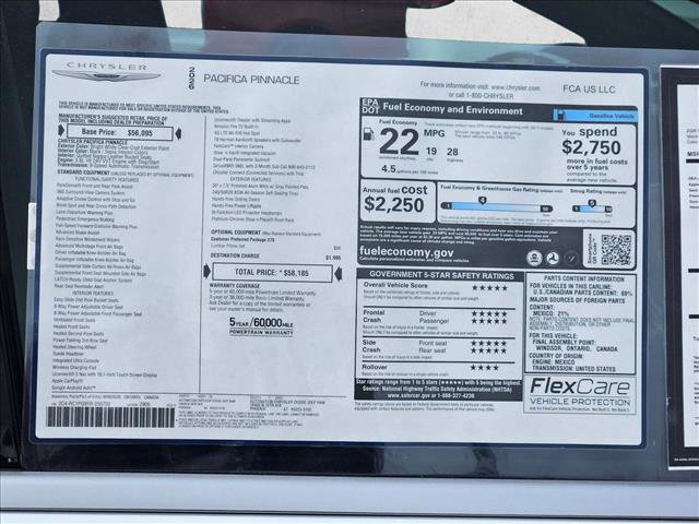 New 2026 Chrysler Pacifica Pinnacle image 18