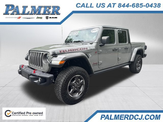 Certified 2023 Jeep Gladiator Rubicon w/ LED Lighting Group AWD/4WD image 1