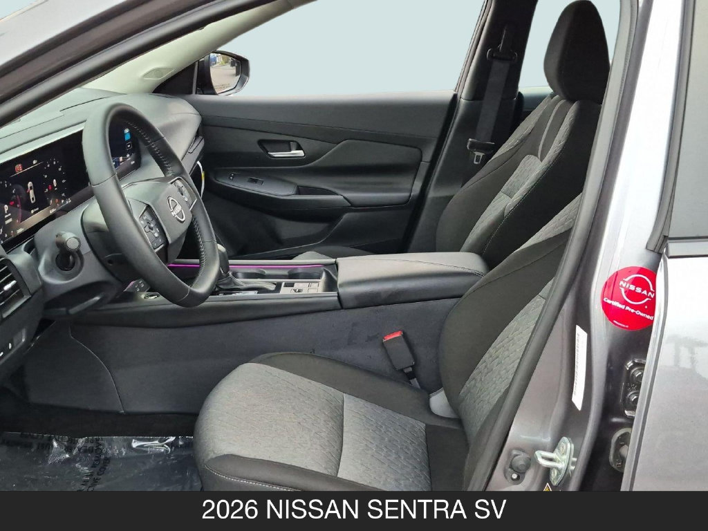 Certified 2026 Nissan Sentra SV w/ SV Convenience Package FWD image 14