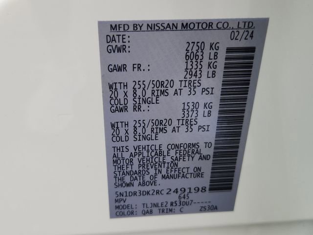 Certified 2024 Nissan Pathfinder Platinum AWD/4WD image 18