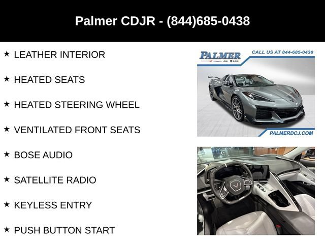 Used 2024 Chevrolet Corvette Z06 w/ Battery Protection Package RWD image 12