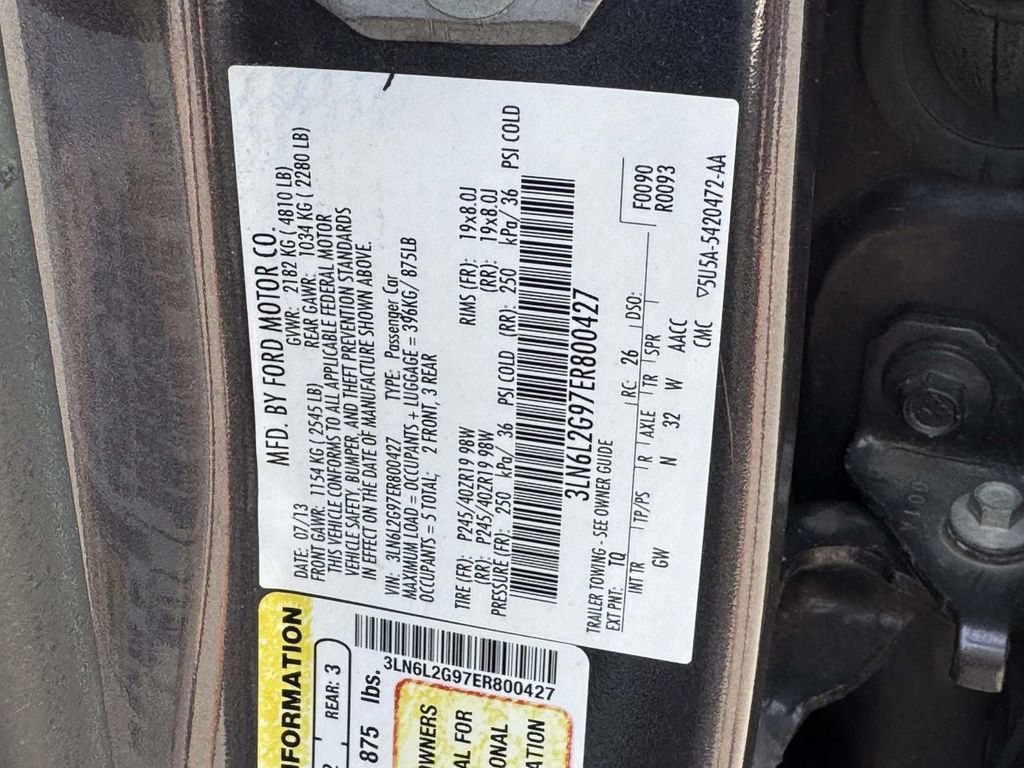 Used 2014 Lincoln MKZ w/ Equipment Group 102A Reserve FWD image 26