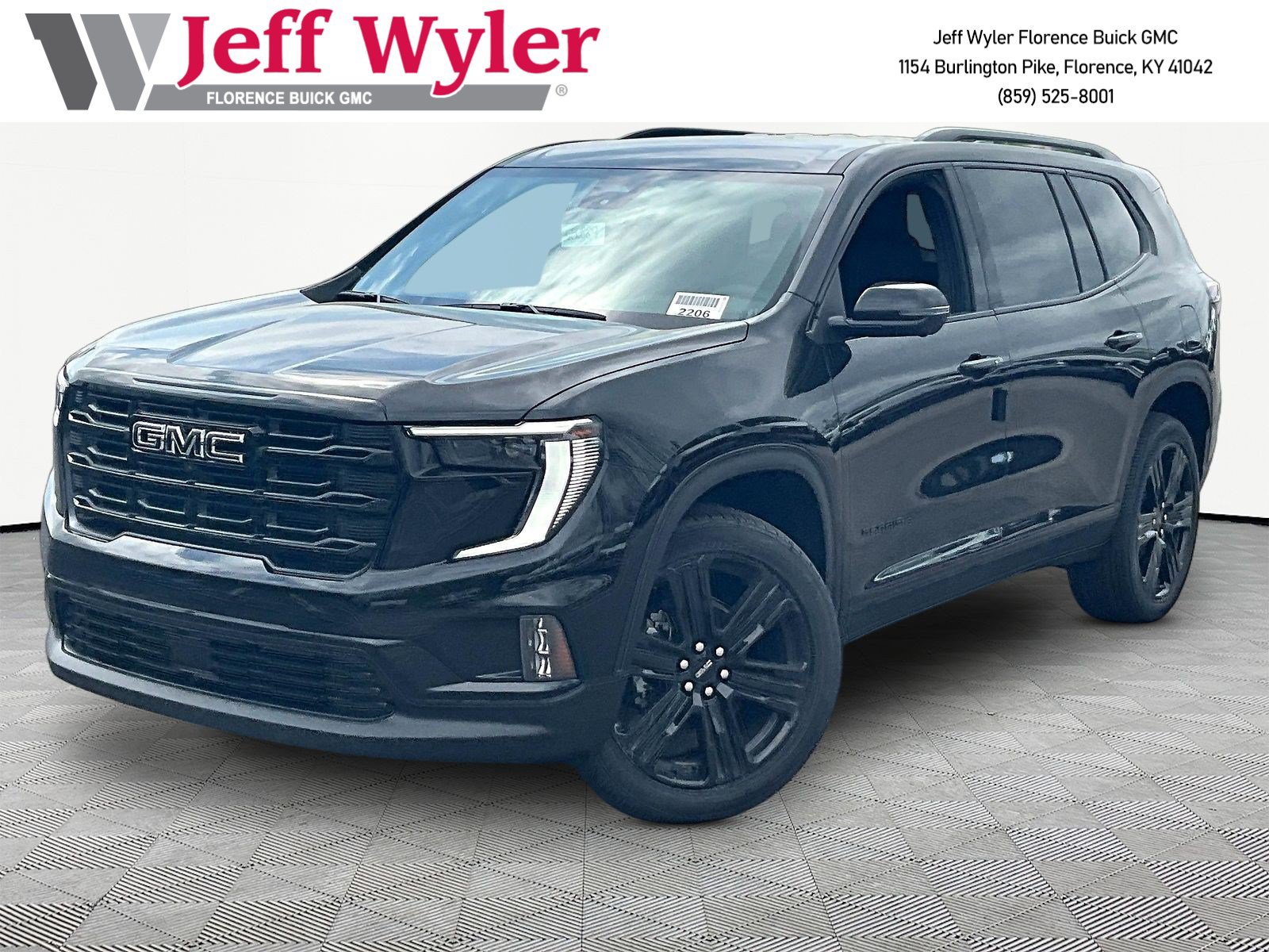 New 2026 GMC Acadia Elevation w/ Black Edition