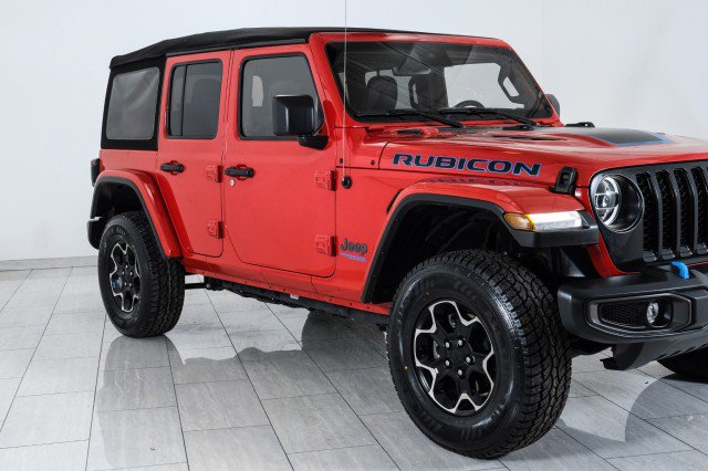 Used 2021 Jeep Wrangler Unlimited Rubicon 4xe w/ Cold Weather Group image 43