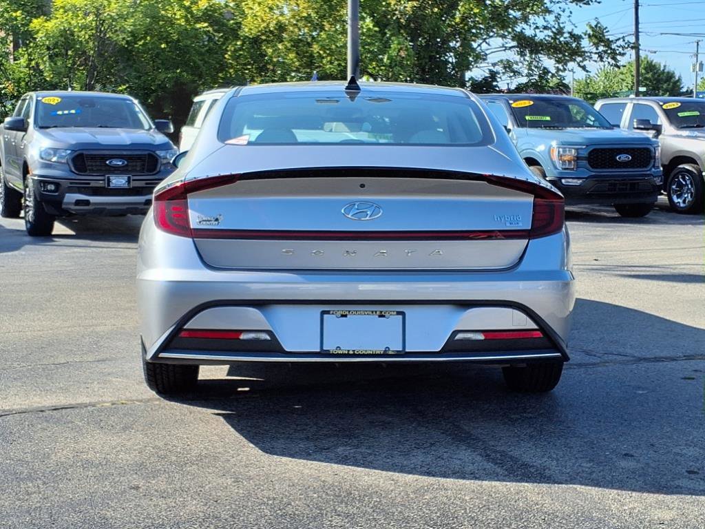 Used 2022 Hyundai Sonata Blue image 4