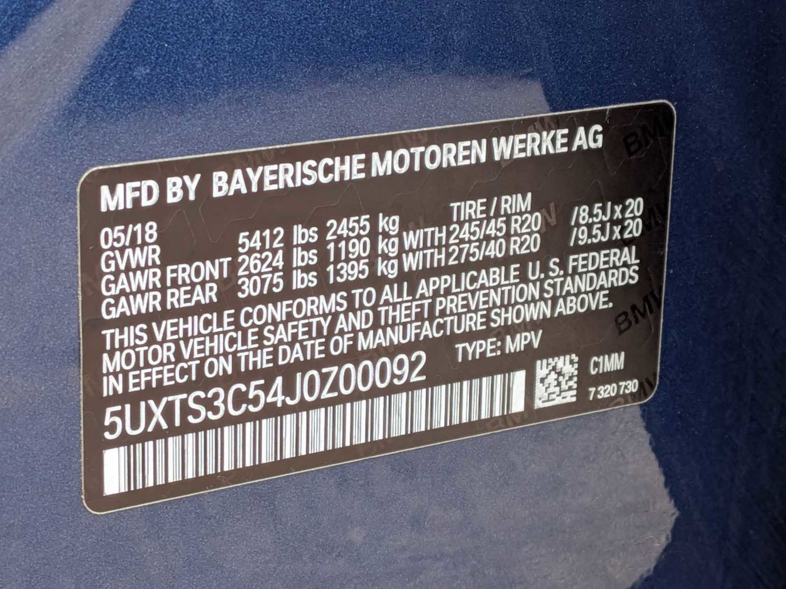 Used 2018 BMW X3 M40i AWD/4WD image 34
