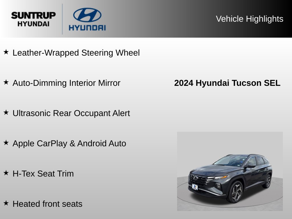 Used 2024 Hyundai Tucson SEL w/ Convenience Package AWD/4WD image 30