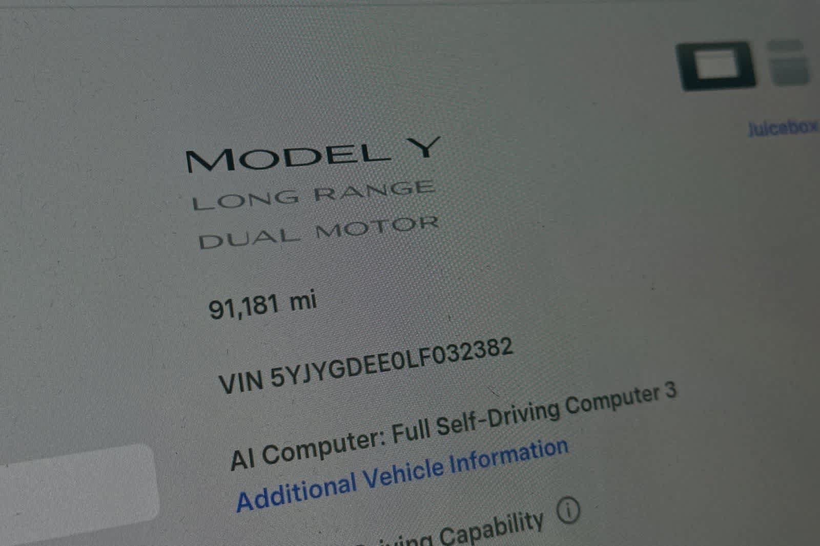 Used 2020 Tesla Model Y Long Range AWD/4WD image 25