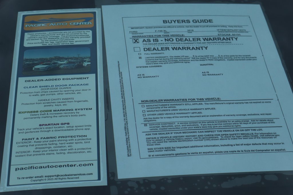 Used 2018 Ford F150 XL w/ Equipment Group 101A Mid image 51