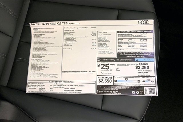 New 2025 Audi Q5 Premium image 15