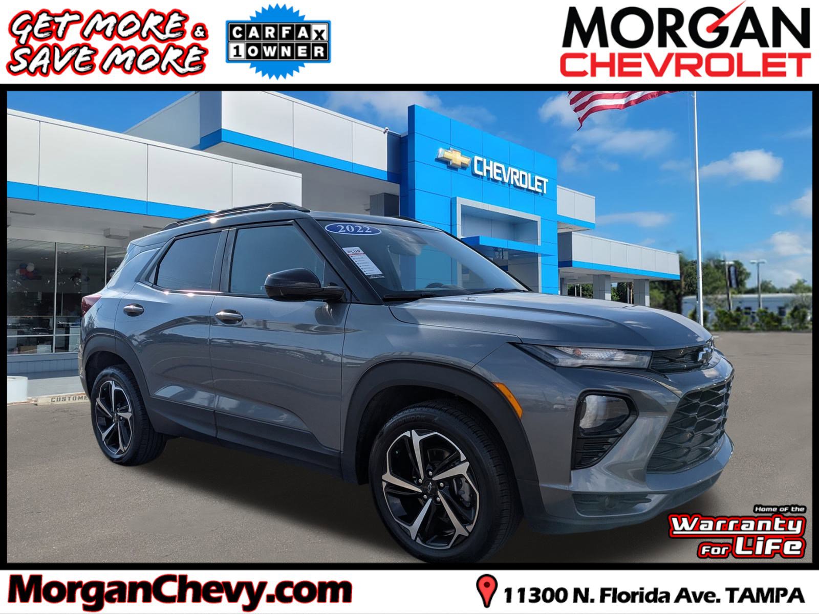 Used 2022 Chevrolet TrailBlazer RS image 1