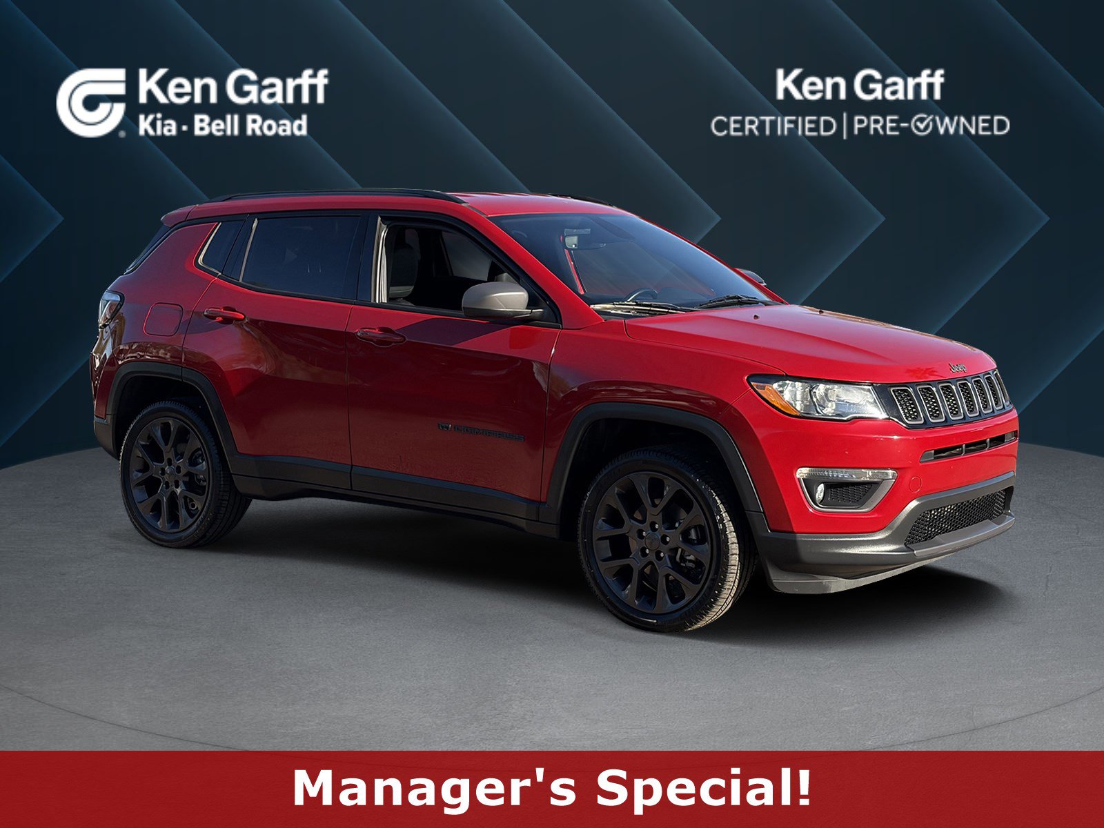 Used 2021 Jeep Compass Latitude AWD/4WD image 1