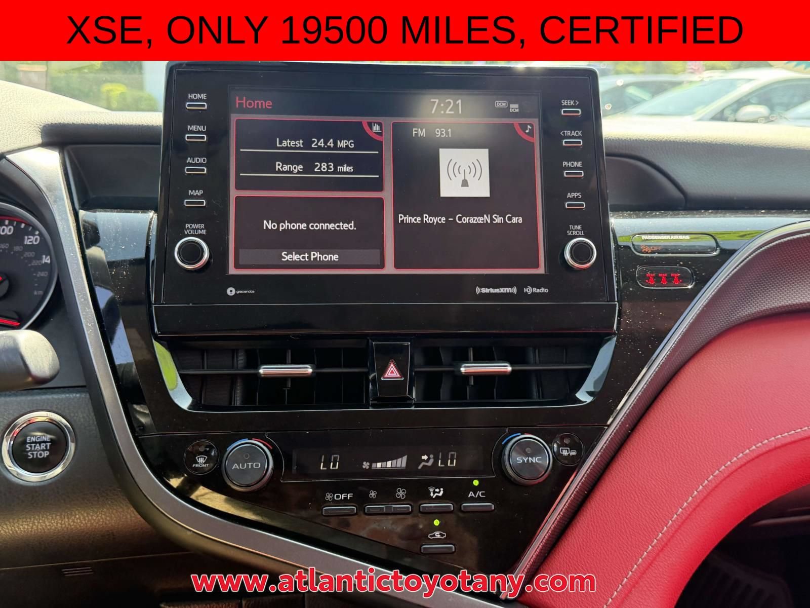 Certified 2024 Toyota Camry XSE w/ Cold Weather Package AWD/4WD image 25