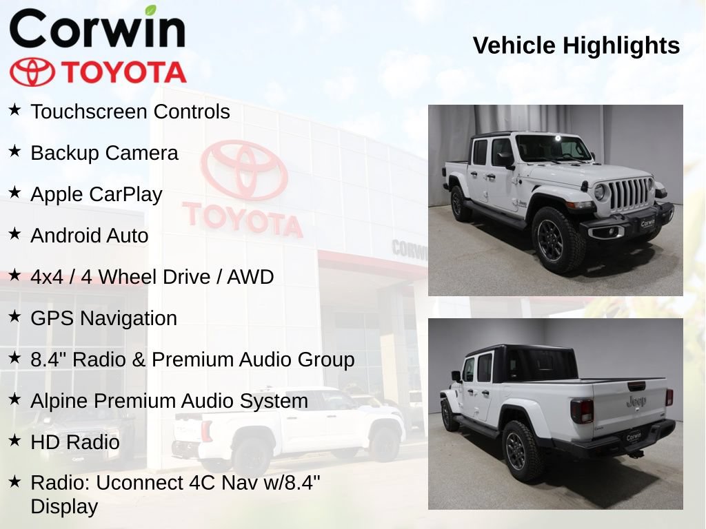Used 2021 Jeep Gladiator Overland AWD/4WD image 11