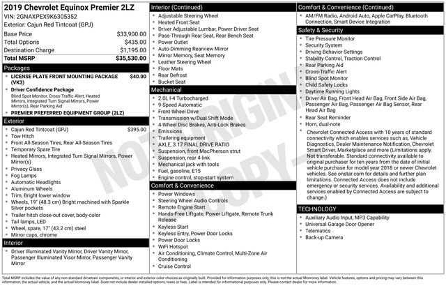Used 2019 Chevrolet Equinox Premier FWD image 5