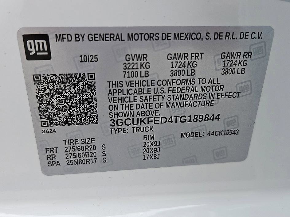 New 2026 Chevrolet Silverado 1500 LT Trail Boss w/ Convenience Package II image 23