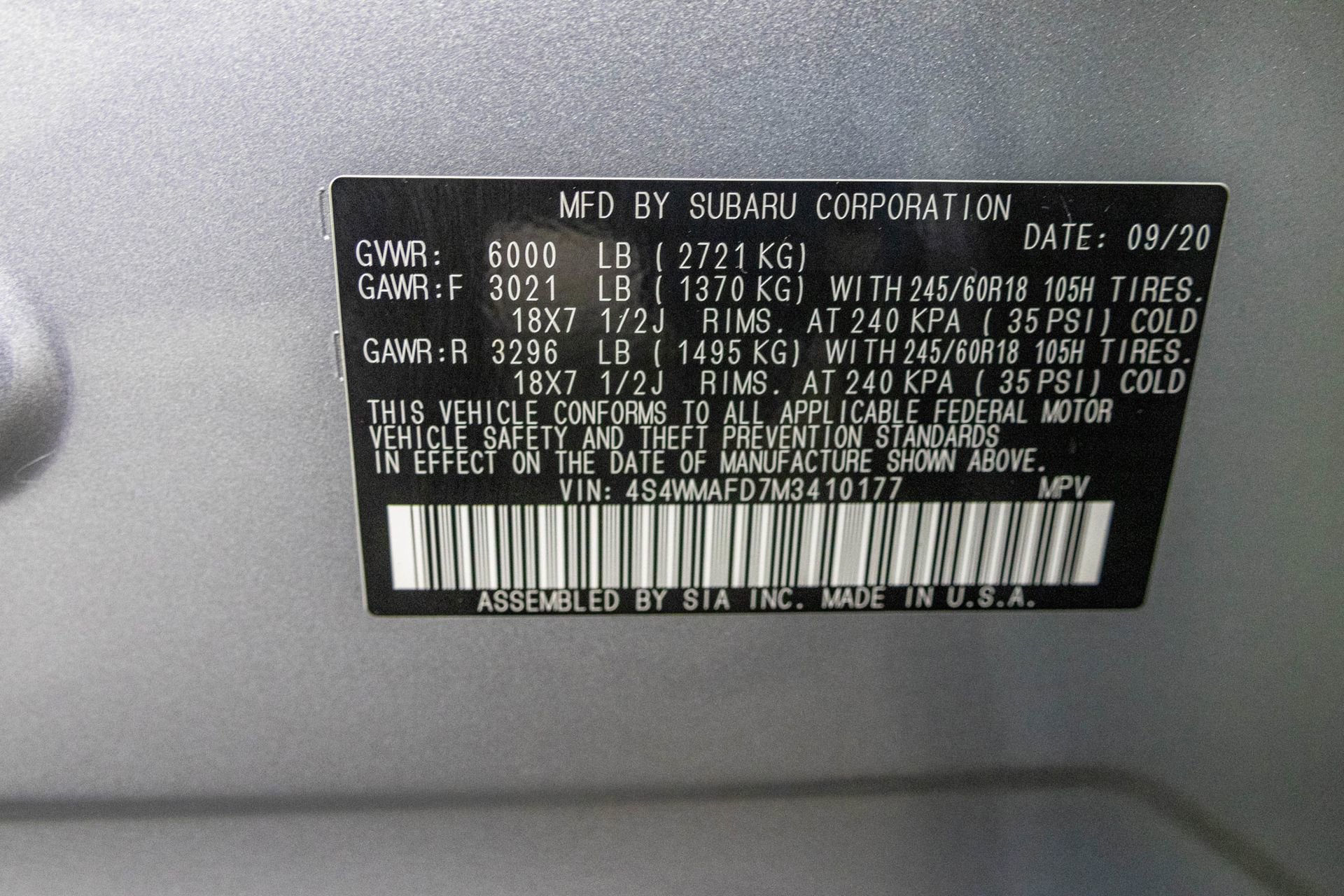 Used 2021 Subaru Ascent Premium w/ Convenience Package image 54