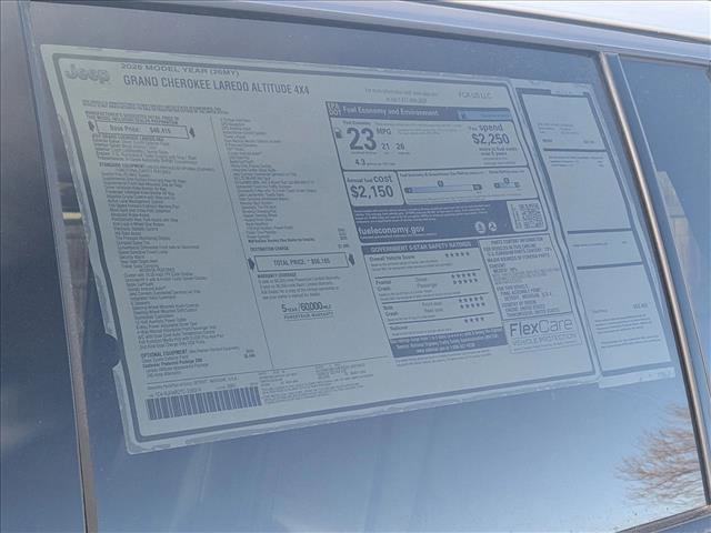 New 2026 Jeep Grand Cherokee Altitude AWD/4WD image 20