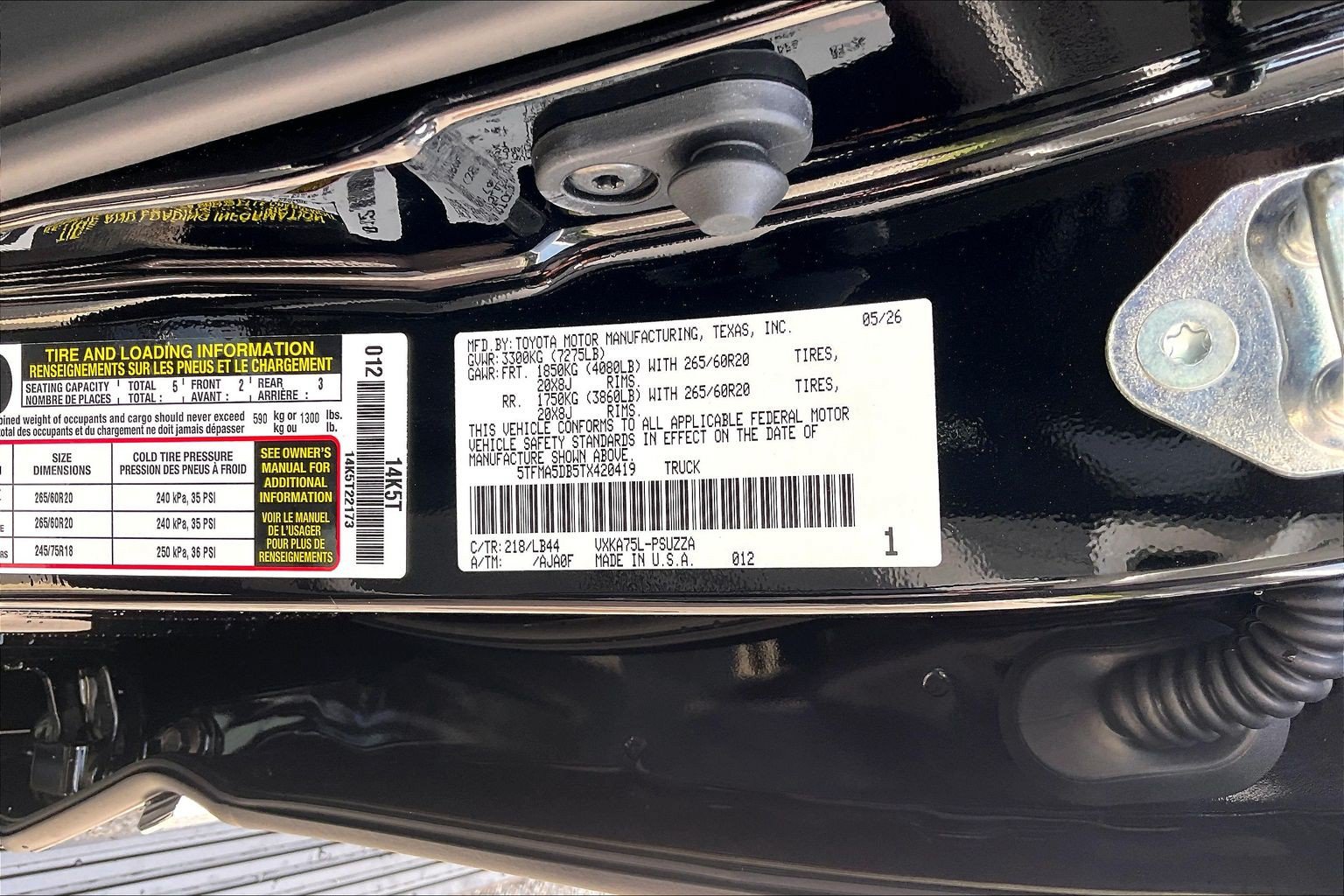 New 2026 Toyota Tundra 1794 Edition AWD/4WD image 17