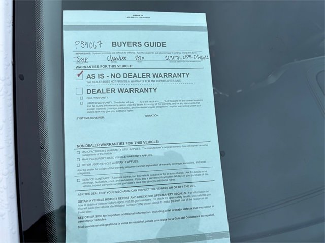 Used 2020 Jeep Cherokee Latitude image 32