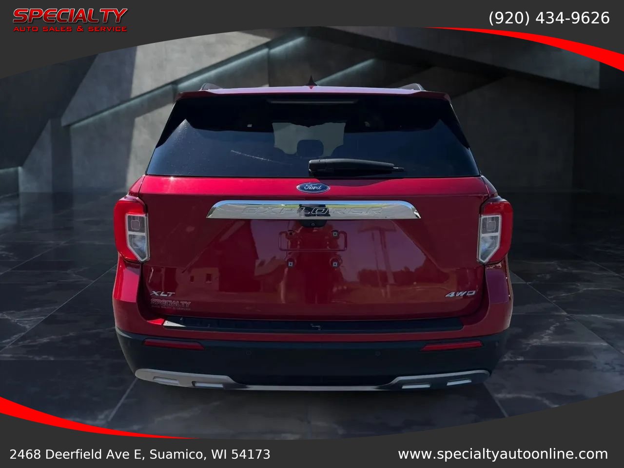 Used 2021 Ford Explorer XLT w/ Equipment Group 202A AWD/4WD image 5