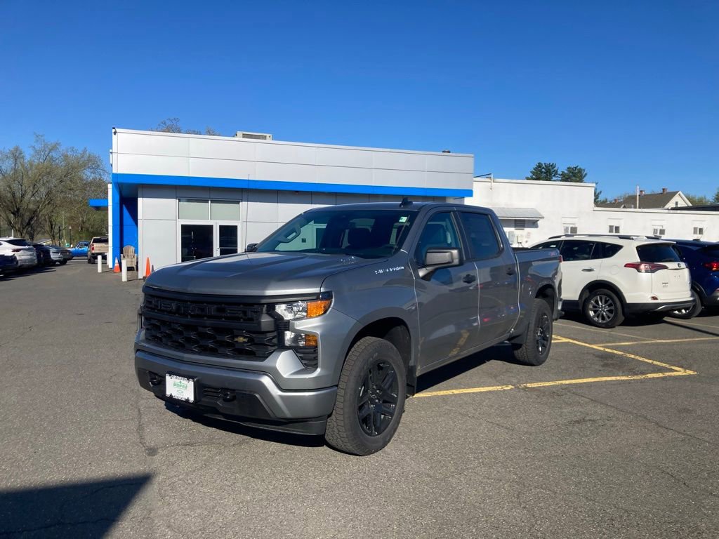 New 2026 Chevrolet Silverado 1500 Custom w/ Turbomax Blackout Package AWD/4WD image 3