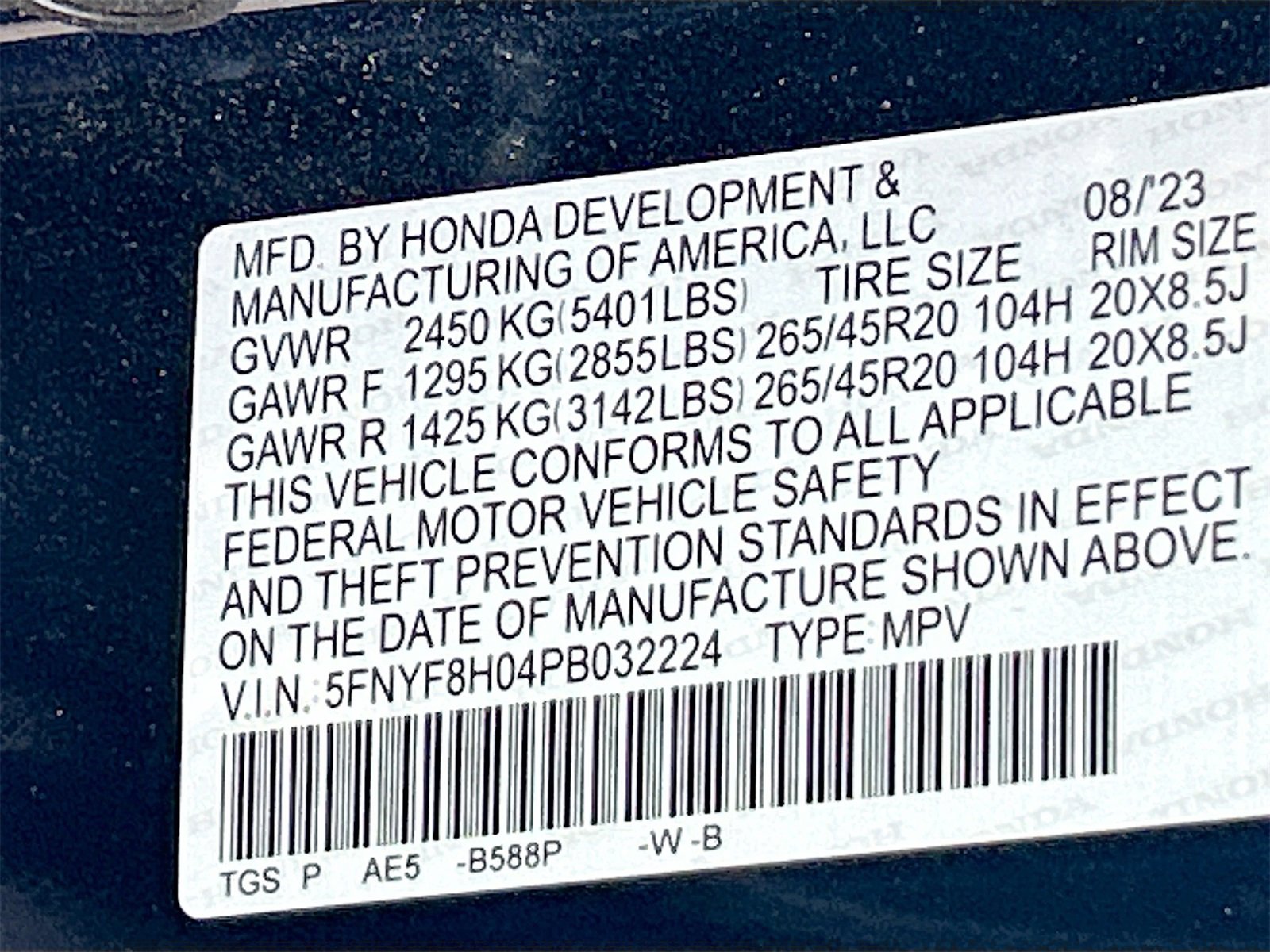 Used 2023 Honda Passport Elite image 34