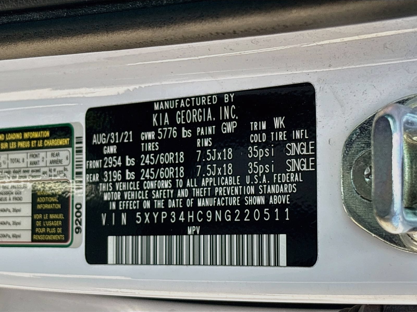 Used 2022 Kia Telluride EX FWD image 33
