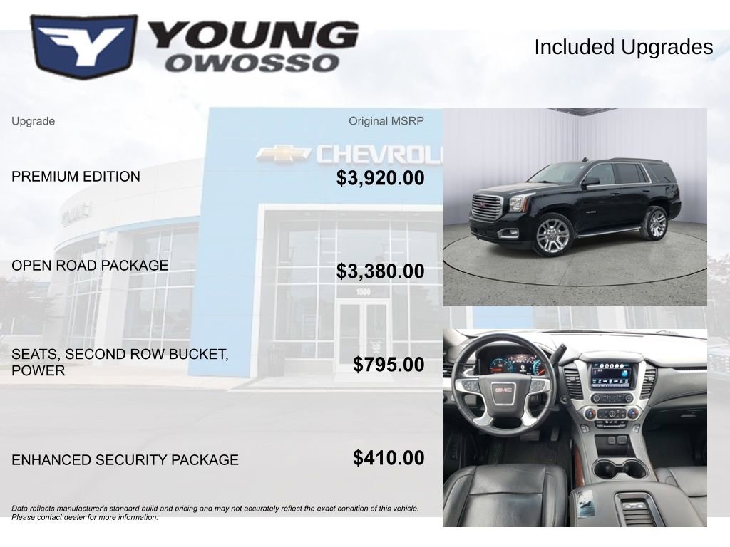 Used 2017 GMC Yukon SLT w/ Premium Edition image 4