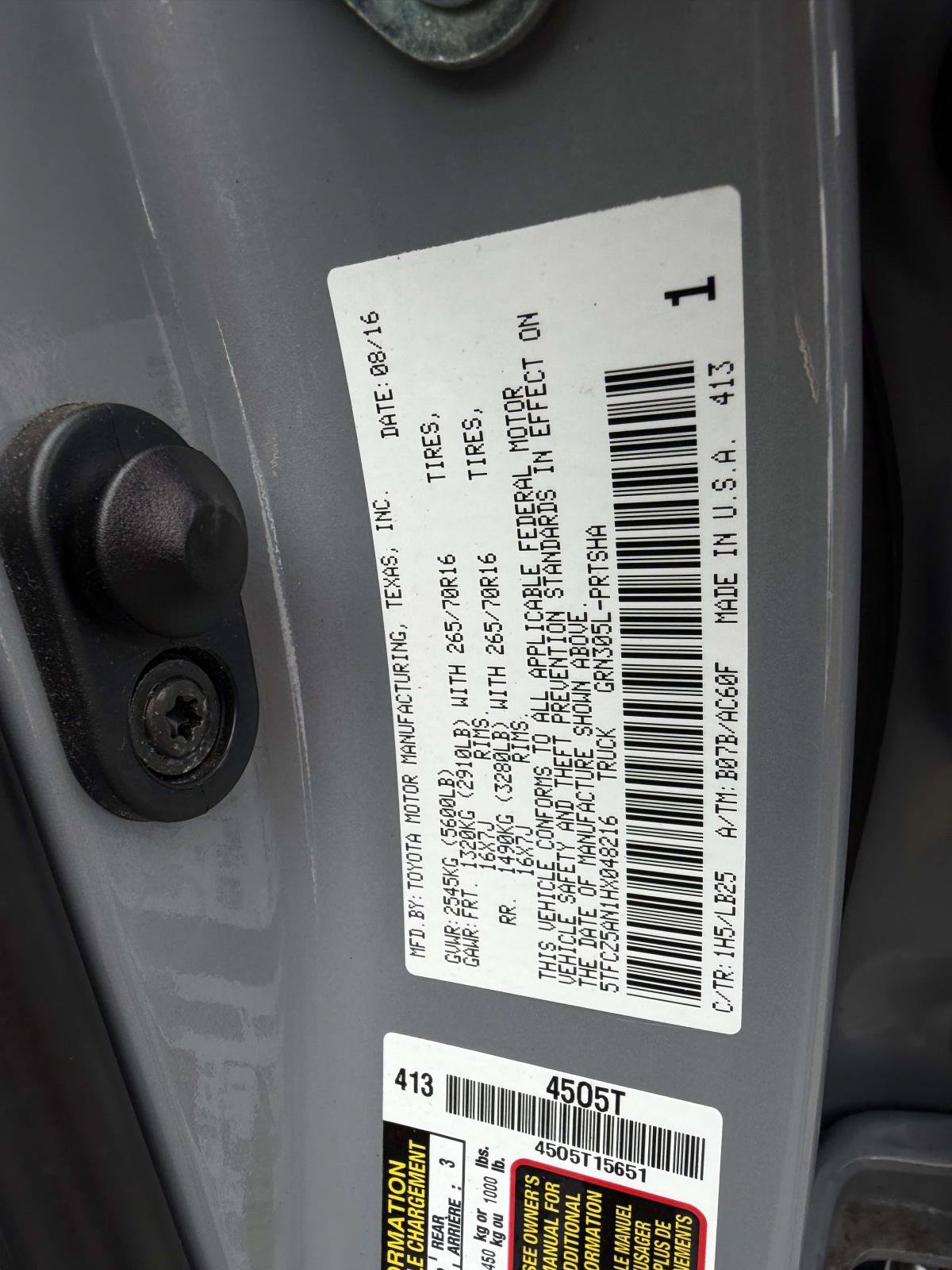 Used 2017 Toyota Tacoma TRD Pro AWD/4WD image 18