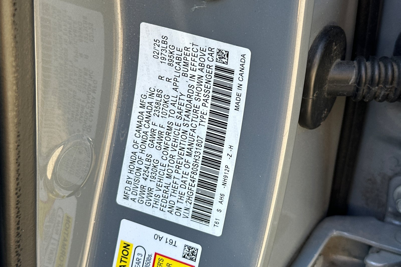 Used 2025 Honda Civic Sport image 52