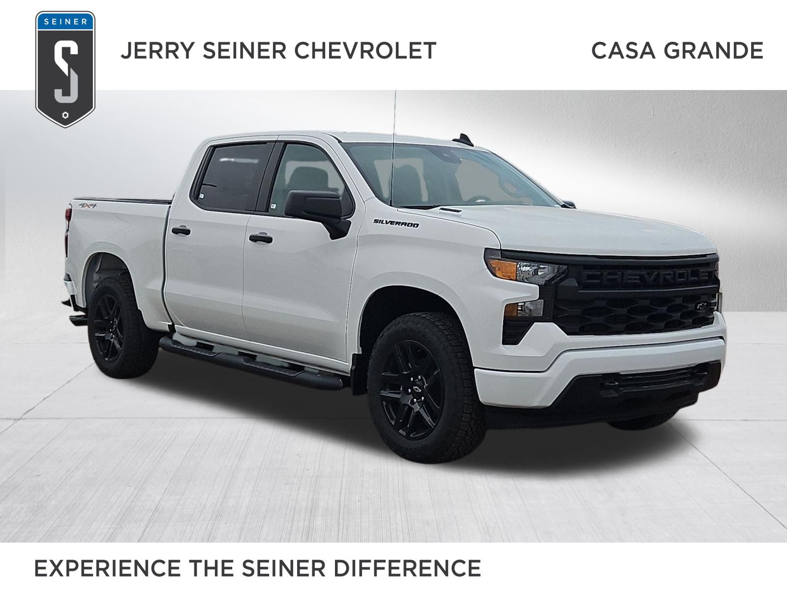 New 2026 Chevrolet Silverado 1500 Custom w/ Turbomax Blackout Package