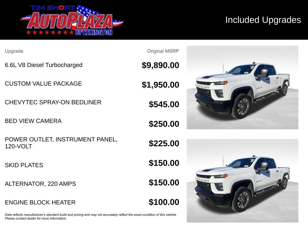 Used 2023 Chevrolet Silverado 2500 Custom w/ Custom Value Package image 22