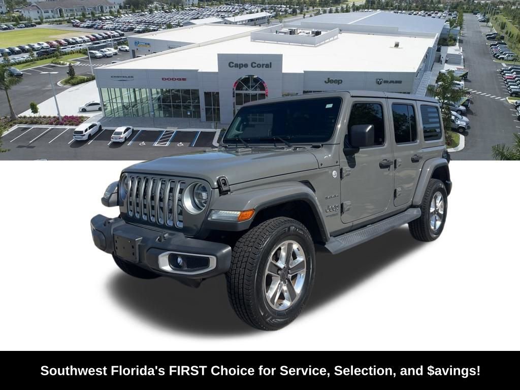 Certified 2020 Jeep Wrangler Unlimited Sahara AWD/4WD image 2