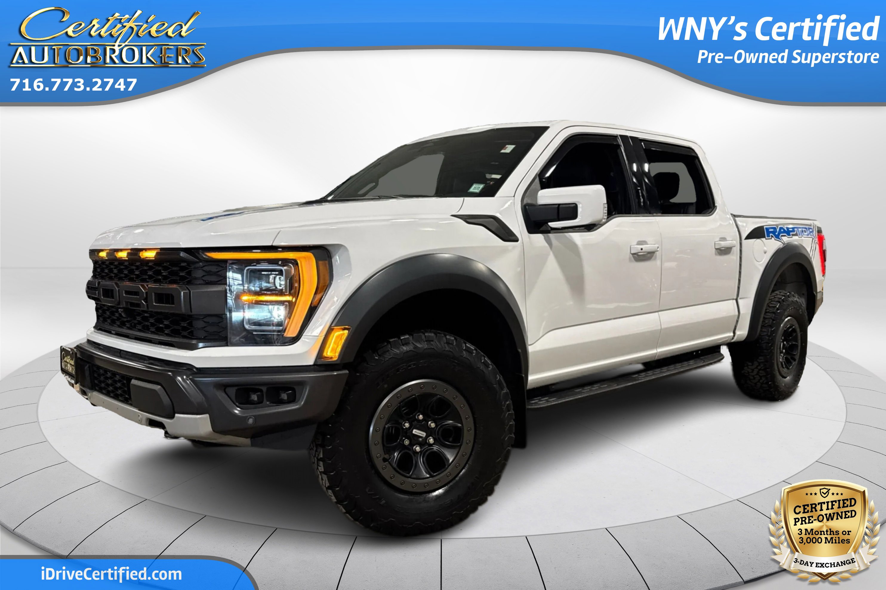 Used 2022 Ford F150 Raptor w/ Equipment Group 801A High image 1