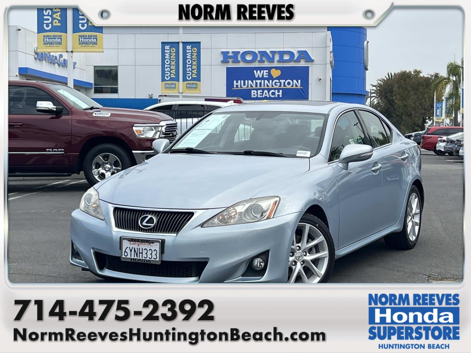 Used 2012 Lexus IS 250 w/ Premium Pkg Value Edition