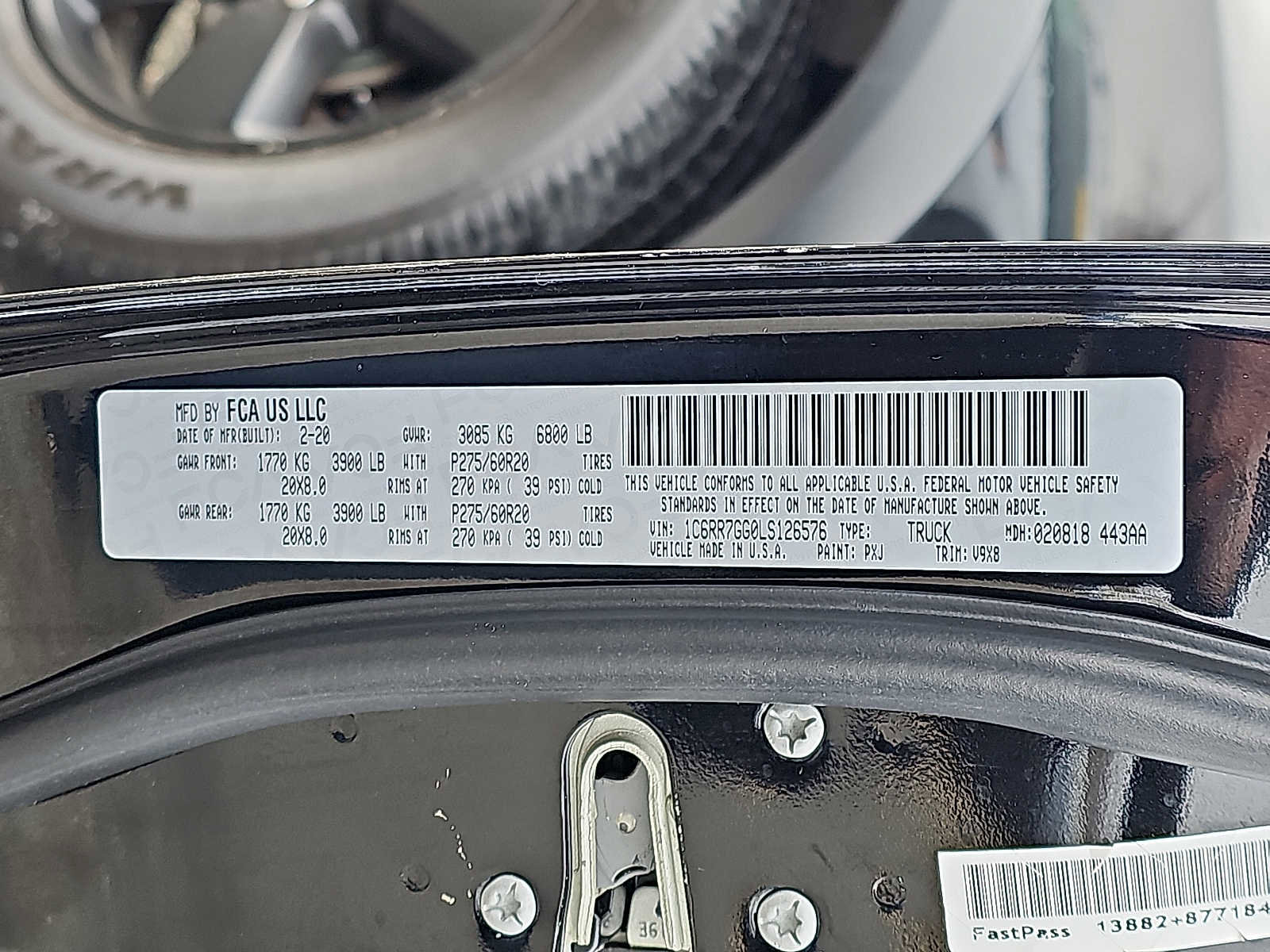 Certified 2020 RAM 1500 Classic Warlock w/ Electronics Group image 26