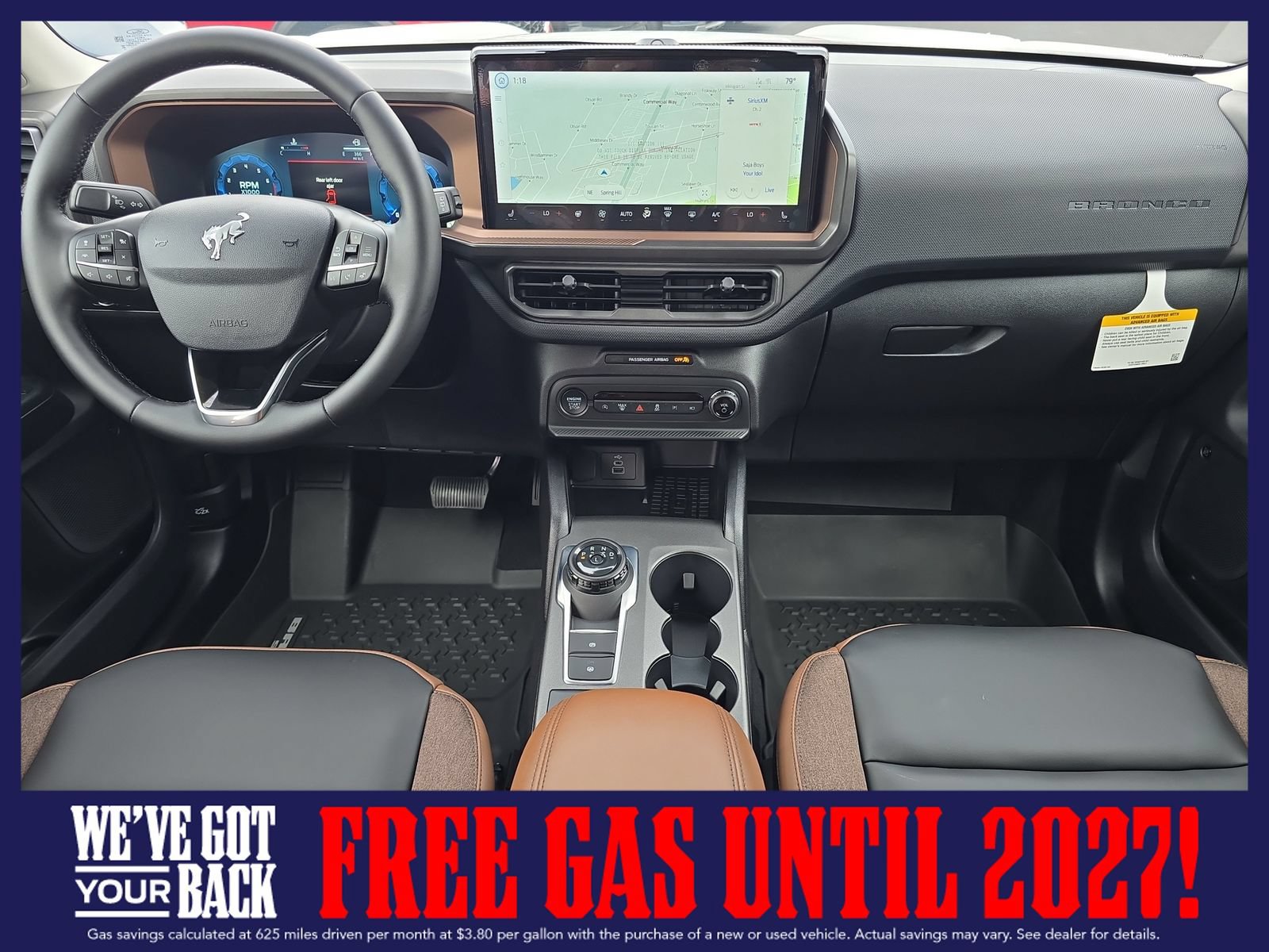 New 2025 Ford Bronco Sport Outer Banks w/ Outer Banks Tech Package+ AWD/4WD image 10