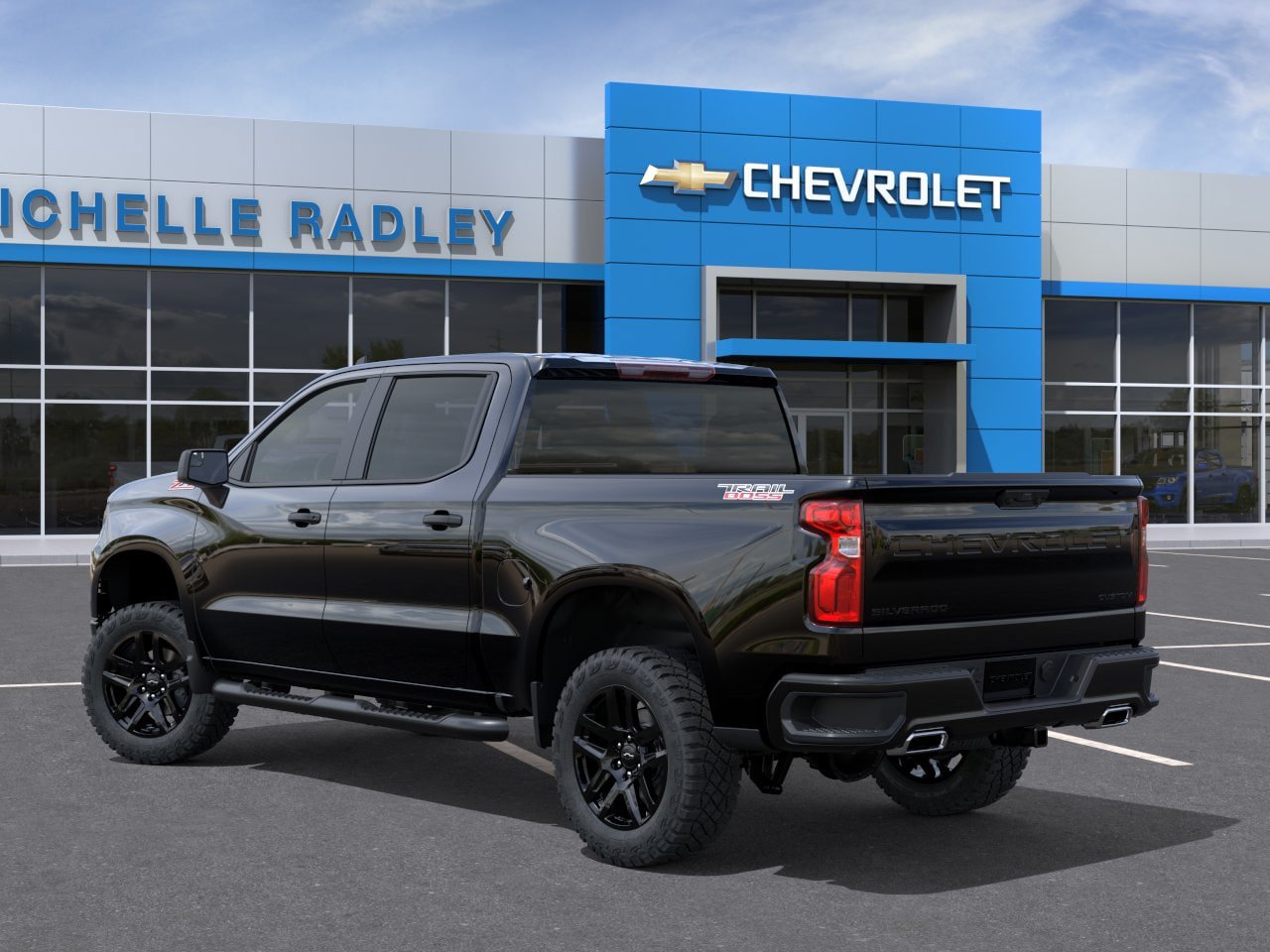 New 2026 Chevrolet Silverado 1500 Custom Trail Boss w/ LPO, Dark Essentials Package AWD/4WD image 3