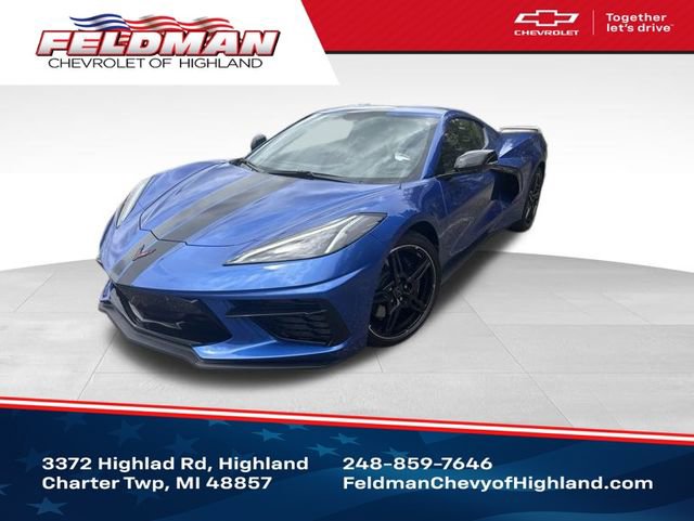 Used 2023 Chevrolet Corvette Stingray Coupe w/ Z51 Performance Package RWD image 1