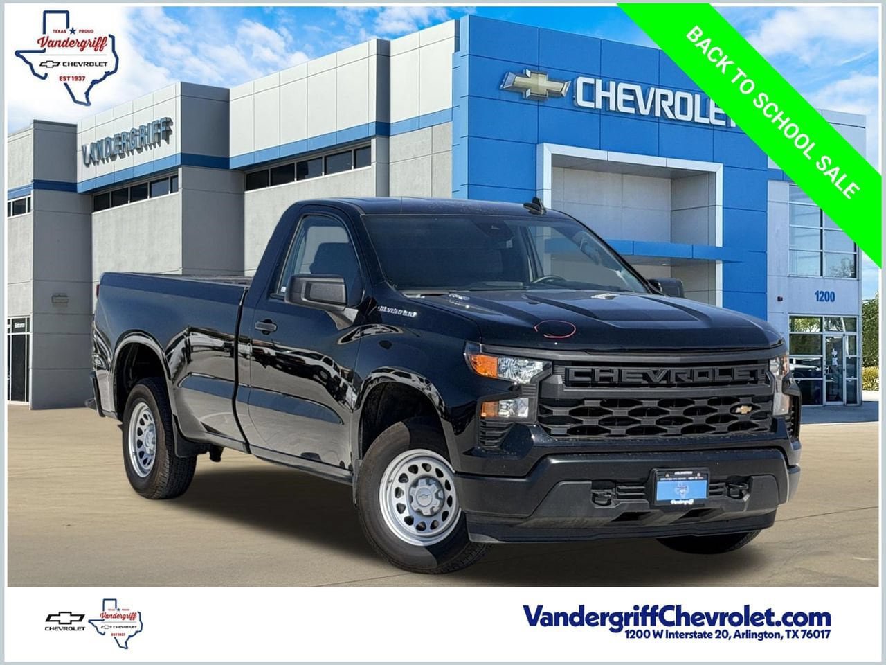 Certified 2025 Chevrolet Silverado 1500 W/T w/ WT Value Package RWD image 1
